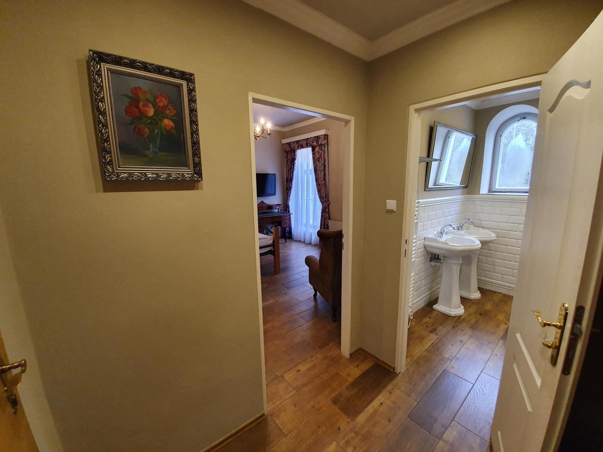 Lesni Hotel Perslak Nová Bystřice Rum bild